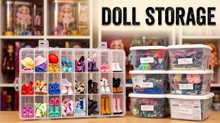 Doll Clothes Organizing and Storage Tips