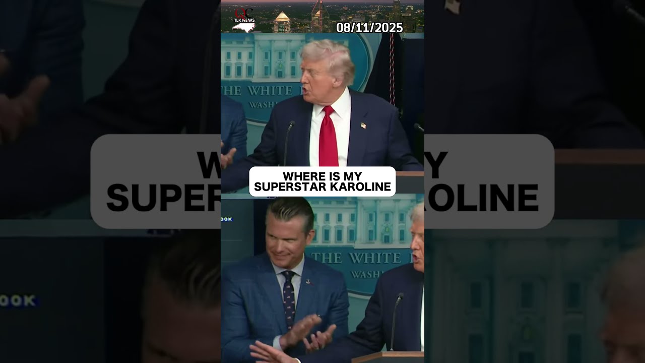  Where S My Superstar Pres Trump Puts The Spotlight On Karoline Politics Whitehouse News