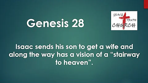Morning Bible Devotion: Genesis 28