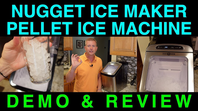 AWESOME! Demo of the Paris Rhone Countertop Nugget Ice Maker 