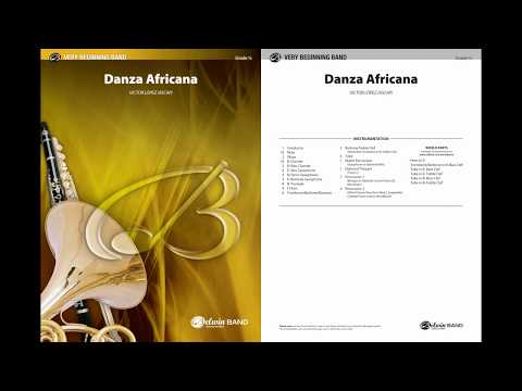 Danza Africana, by Victor López – Score & Sound