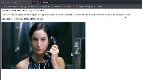 MATRIX-BREAKOUT: 2 MORPHEUS | CTF | VulnHub Complete Walkthrough