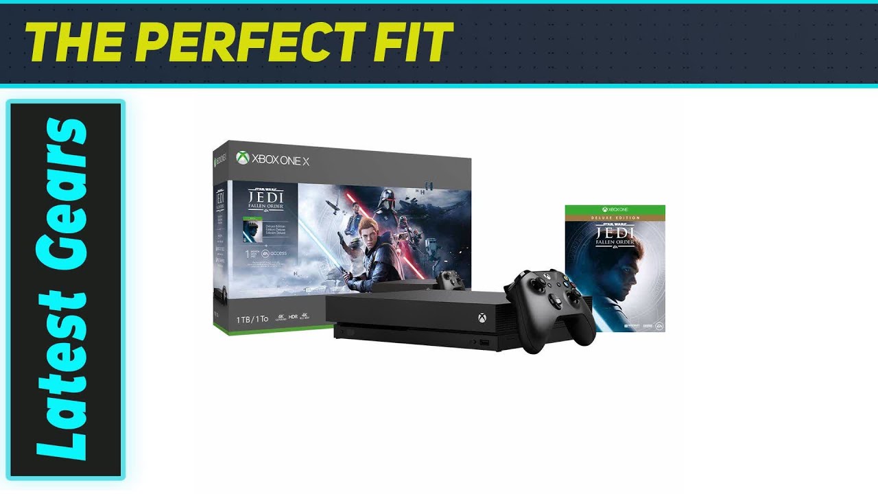 Xbox One X Star Wars Jedi Fallen Order Bundle: непревзойденная обновлённая консоль