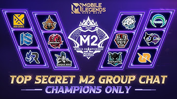 Top Secret M2 Group Chat | Mobile Legends: Bang Bang