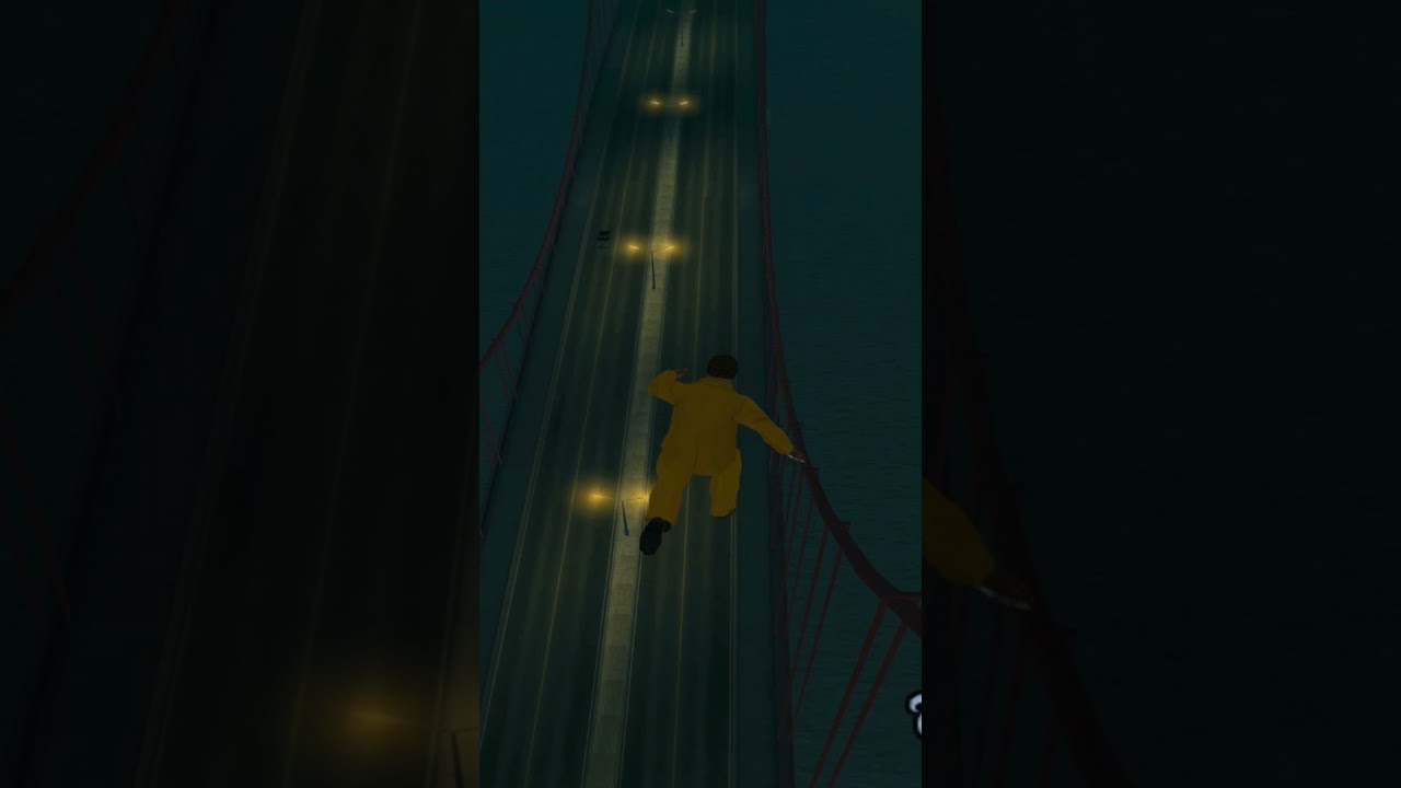 Jump from highest bridges in all GTA games