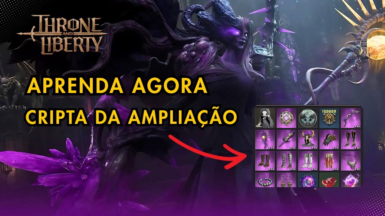 Aprenda AGORA MESMO a Dungeon Cripta da Ampliação | Throne and Liberty