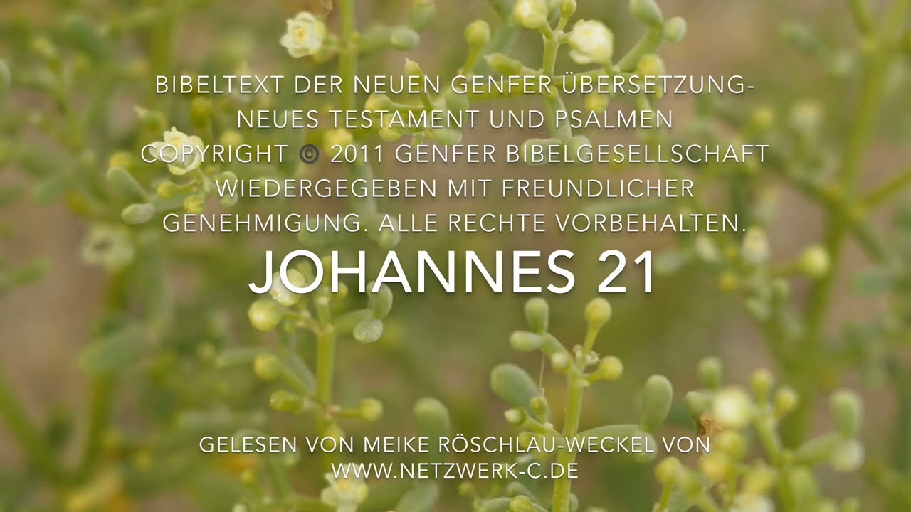 Johannes 21 NG YouTube