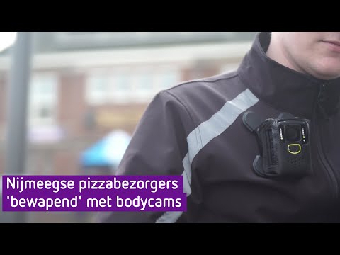 Na politie en BOA's nu ook maaltijdbezorgers met bodycam