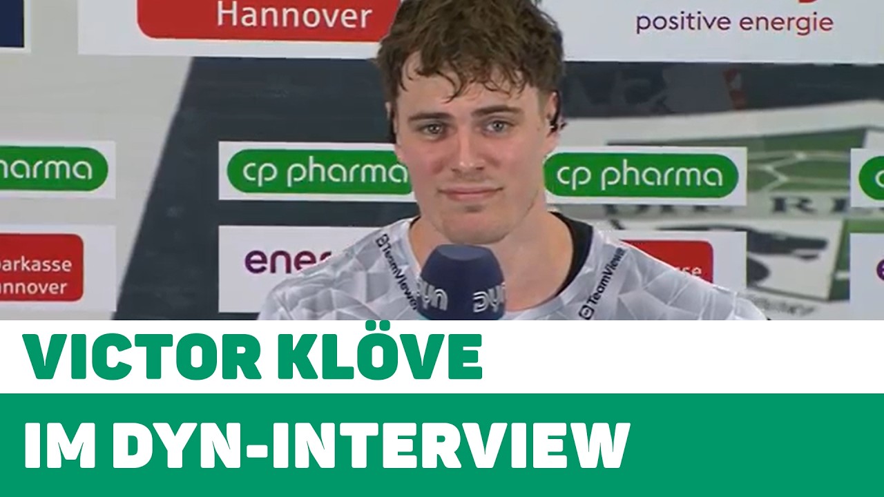 Victor Klöve im Dyn-Interview nach TSV Hannover-Burgdorf - FRISCH AUF! Göppingen