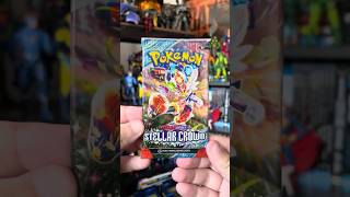 This card is Beautiful!! Opening a Pokemon Stellar Crown Booster Pack! 👑