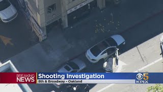 Man Fatally Shot In Oakland’s Chinatown Near Police Headquarters; At Least 20 Rounds Fired