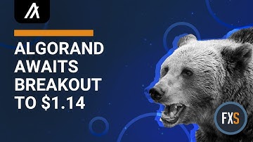 Algorand price awaits breakout to $1.14