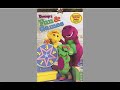 Barney S Fun Games 1996 VHS 