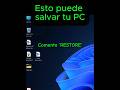 Esta Función SECRETA de Windows Salva tu PC 😳 #Windows #PCTips #Tech