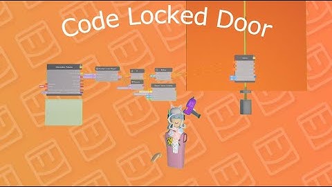 How to make a passcode locked door in rec room (Beginner Rec Room CV2)