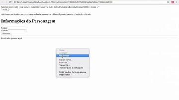 JavaScript - Exercícios - Lista -01