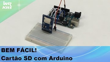 CARTÃO SD COM ARDUINO DE UM JEITO MUITO SIMPLES