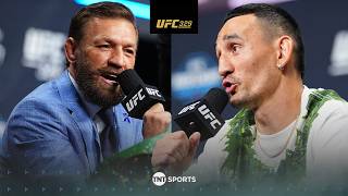 CHAOS! Conor McGregor & Max Holloway CLASH at #UFC329 Press Conference 🍿