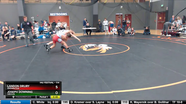 14U Festival 114 Landon Drury Washington Vs Joseph...