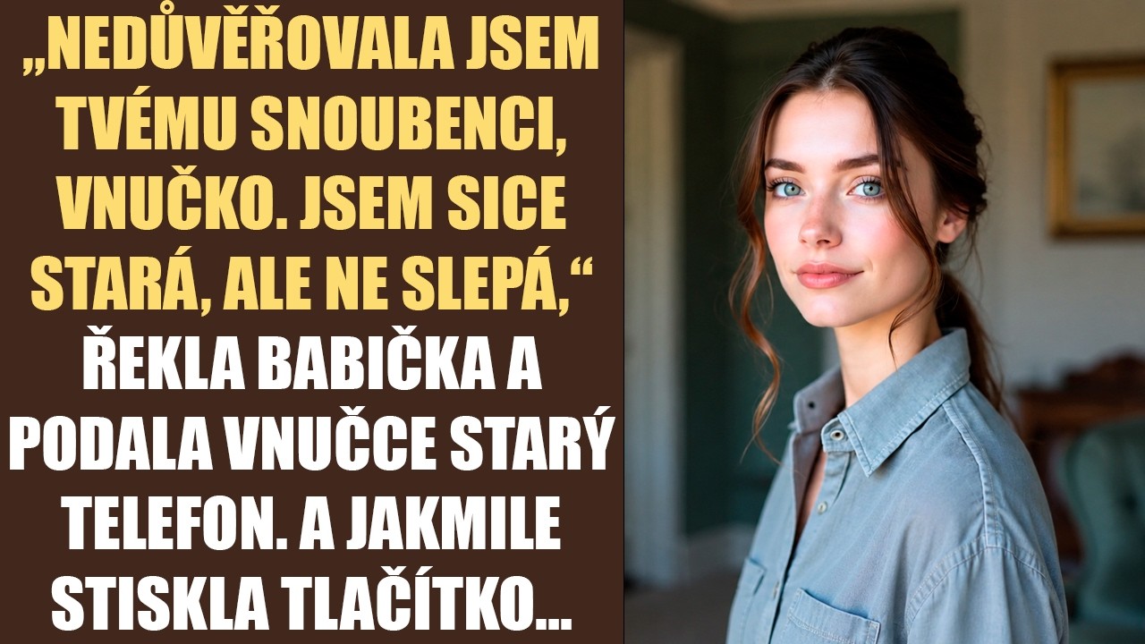 Můj snoubenec stál u nás v kuchyni a vařil babičce čaj přesně ve chvíli, kdy jsem odjížděla pro svatební šaty. Za pět dní měl být náš obřad. Když jsem se vrátila, babička seděla bledá na kraji...