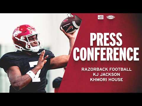FB Press Conference - KJ Jackson & Khmori House