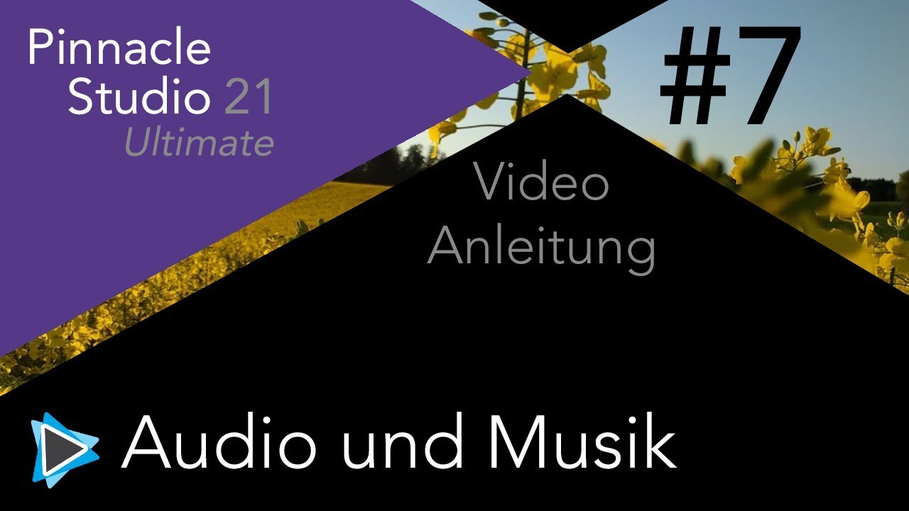 Audio und Musikbearbeitung mit Pinnacle Studio 21 Video Tutorial ...