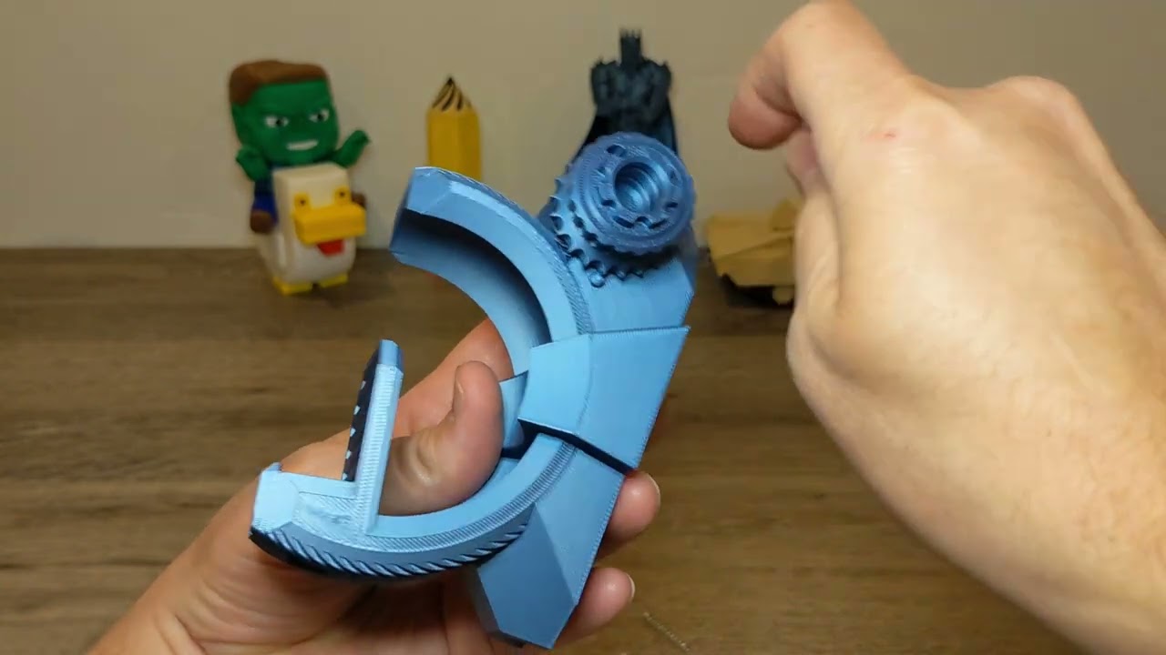 Herringbone Gear Phone Stand