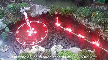 Đài phun nước lập trình biến tần #daiphunnuoc #phunnuoclaptrinh