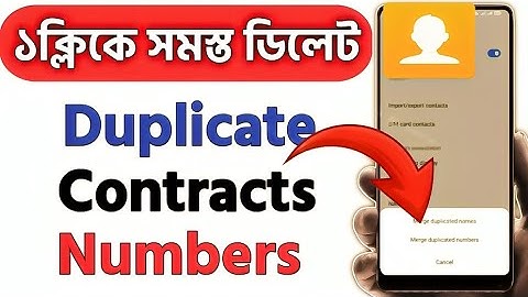 How To Easily Delete Duplicate Contacts On Your Phone