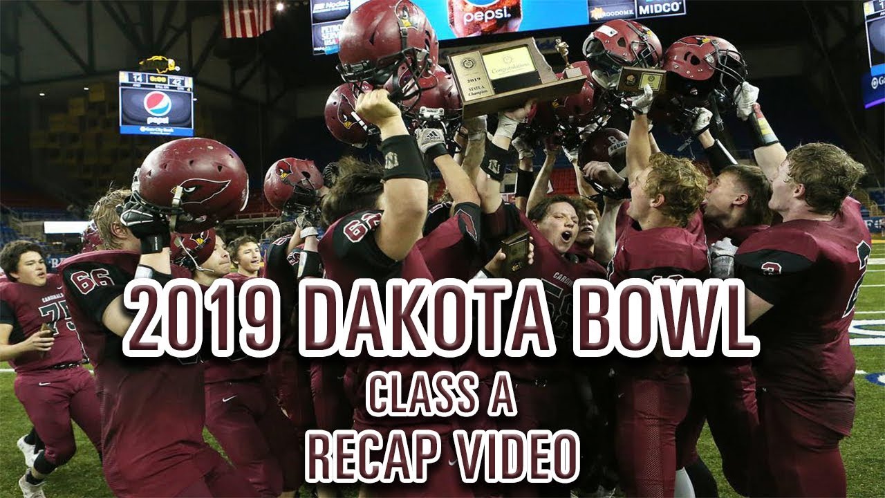 2019 Dakota Bowl Class A Recap Video LangdonArea Edmore Munich YouTube