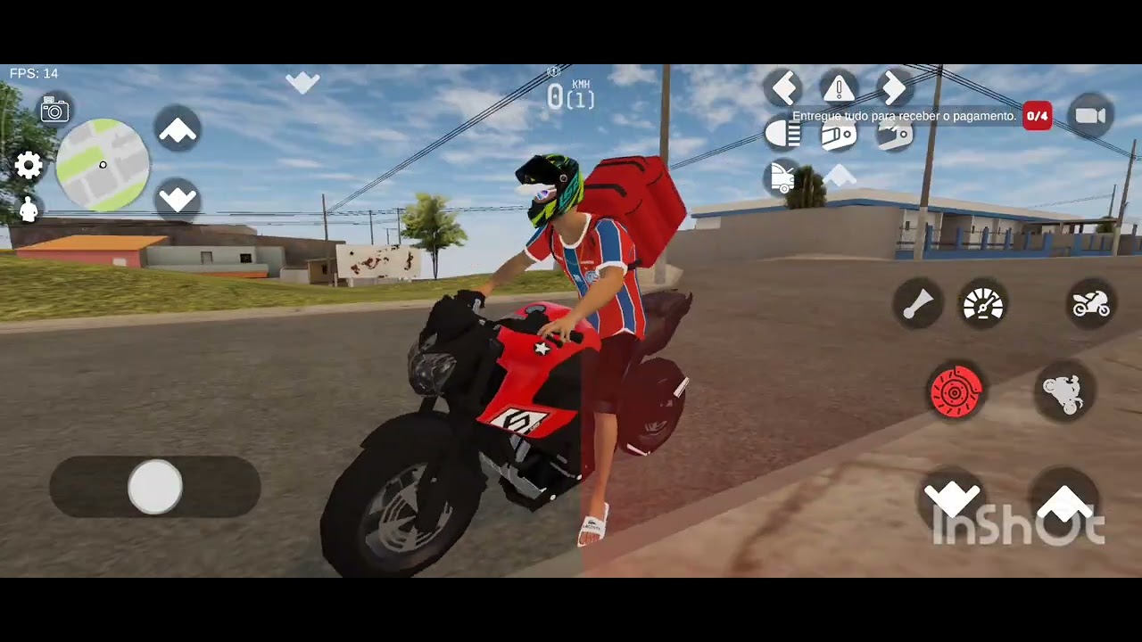 Fazendo entregas com a xj6