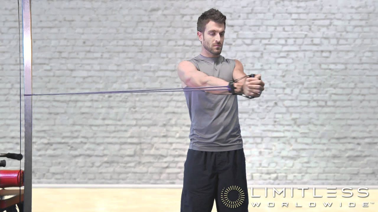 Resistance Band wood chop M YouTube