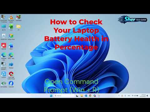 How to Check Laptop Battery Capacity in Percentage | Windows 1011