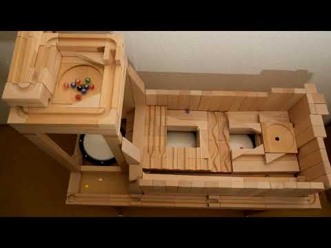 cuboro marble run "Triple jump"