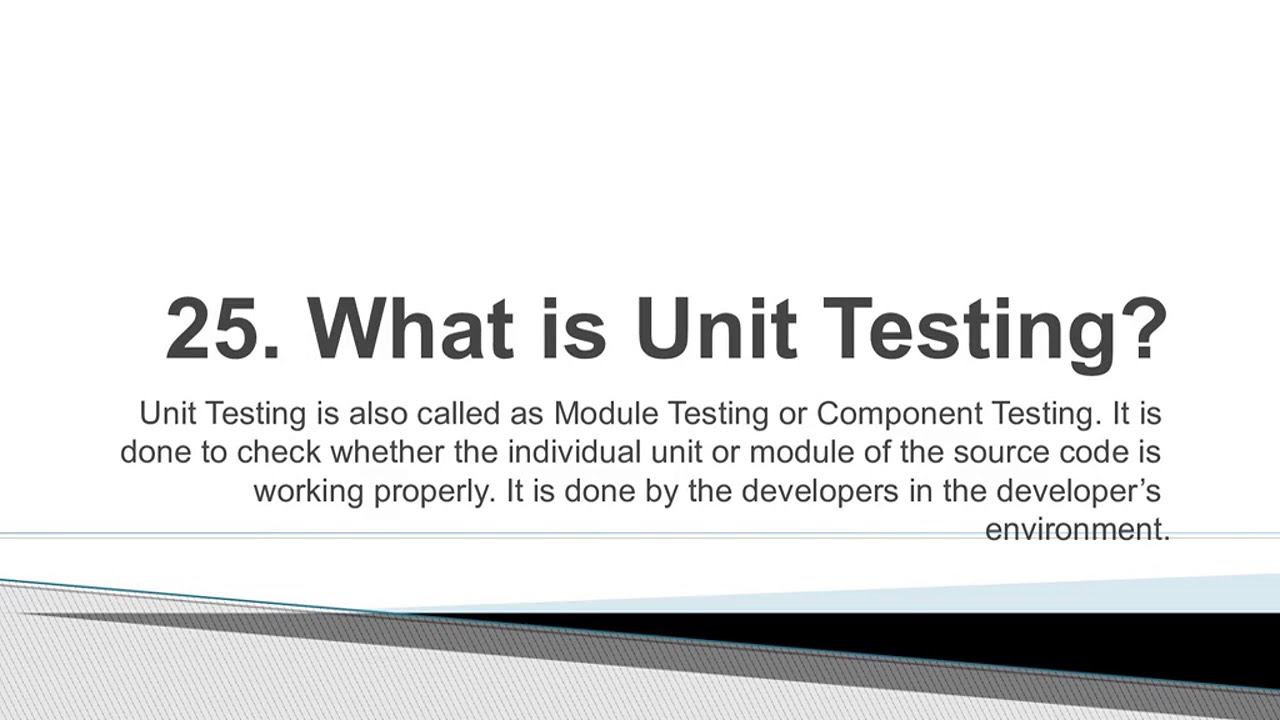 Manual Testing basics questions part 2 - YouTube