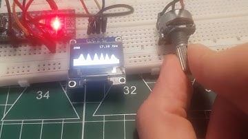 Arduino Scrolling Real Time Graph