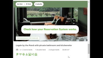 Quick tips: Configuration of the reservation system in the BedBooking app