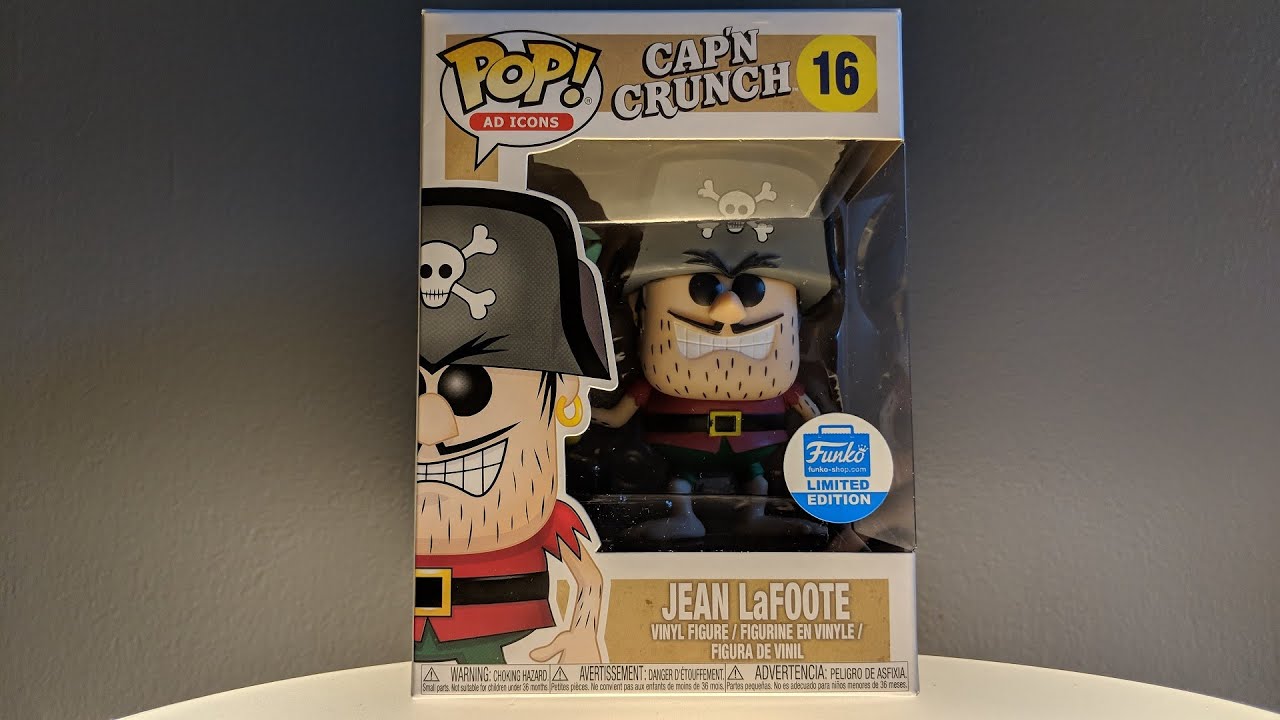 Cap'n Crunch Jean LaFoote Funko Pop Unboxing