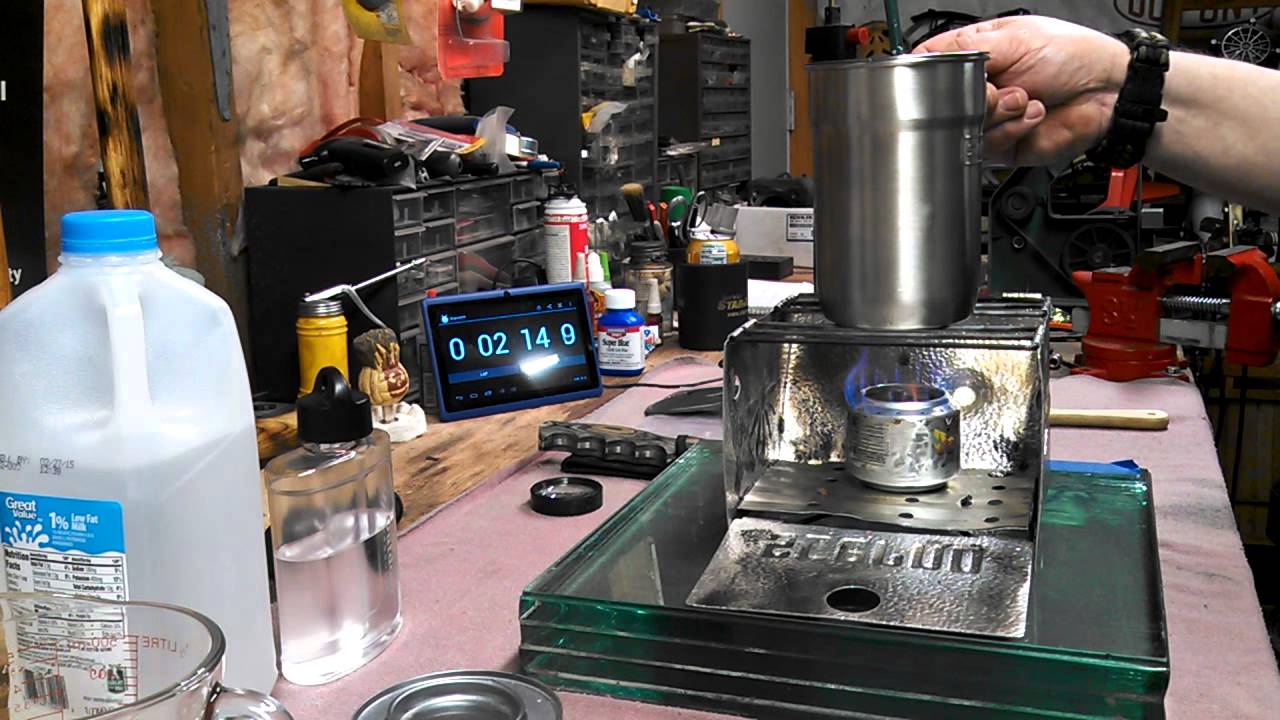 Sterno folding stove. Sterno vs Alcohol Pt1 YouTube