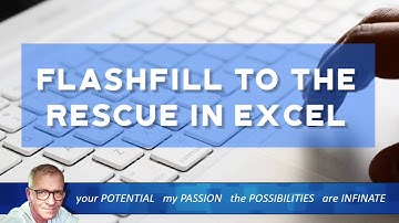 Microsoft EXCEL IN 30 SECONDS : Flashfill
