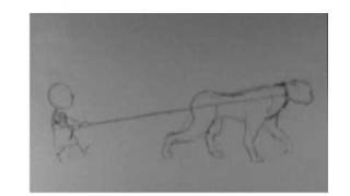 Little Girl, Big Kitty - Line test