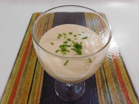 Brazilian Food - Mousse de Limão