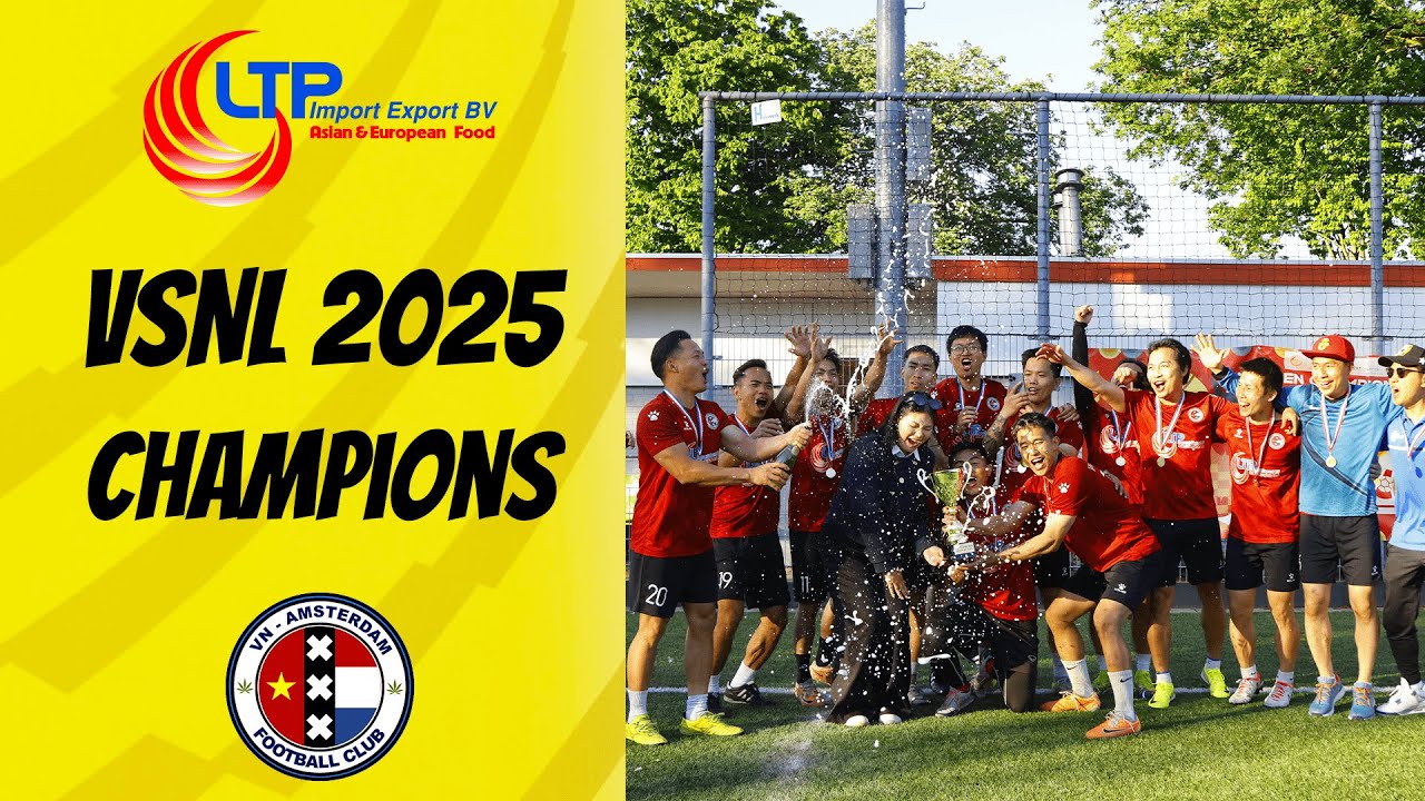 Vsnl VSNL 2025: VN Amsterdam United xuất sắc bảo vệ thành công chức vô địch ...