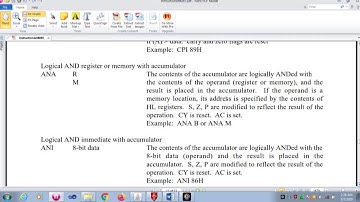 8085 assembly language programming by Tinashe Masvaya