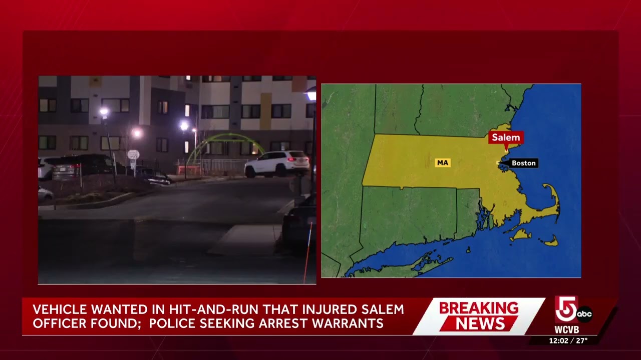 Car involved in hit-and-run of Salem police officer located, officials say