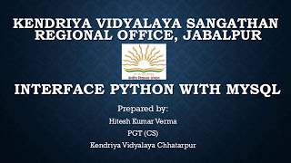 Interface Python With Mysql Part IV