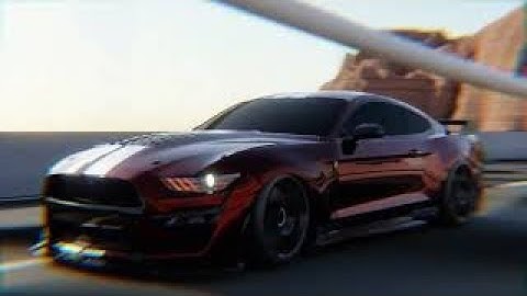 Mustang GT500 short animation rendered in blender cycles #blender #believer #mustang