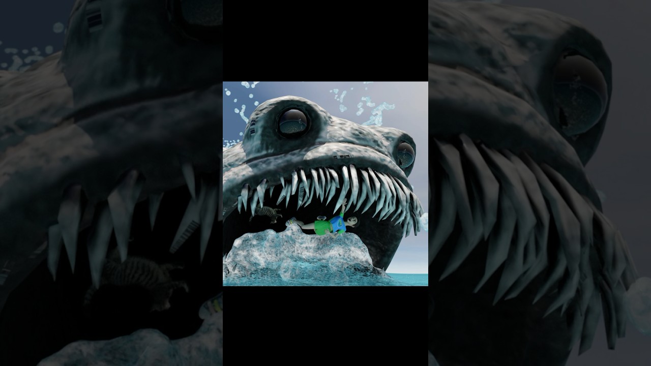 Monster Fish from Zoonomaly ate Scarlet and the cat in real life! 