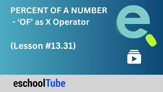 Details [P7.2] Percent of a Number : 'OF' as Multiplication Operator: #percentage News