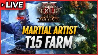 POE 2 0.5🔴T15 Farm - MARTIAL ARTIST MONK Build - ENDGAME via Whirling Assault🔴Path of Exile 2